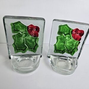 Christmas Tealight Candel Holder Set
